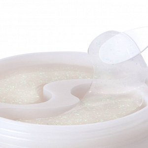 Охлаждающие патчи от морщин и отеков Petitfee Aura Quartz Hydrogel Eye Mask Pure Opal