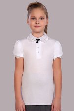 Блузка арт.13181 &quot;Таисия&quot; белый