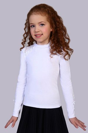 Блузка для девочки "Алена" арт. 13143 (белый)