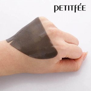 Petitfee Гидрогелевая маска для лица с черным жемчугом Black Pearl &amp; Gold Hydrogel Mask Pack