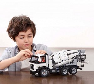 Конструктор грузовик Xiaomi ONEBOT Engineering Tank car Mixer Building Block Toys