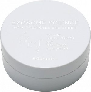 KOR Japan The Exosome Science Stem Cell Eye Sheet - осветляющие патчи с концентрированной пропиткой против морщин