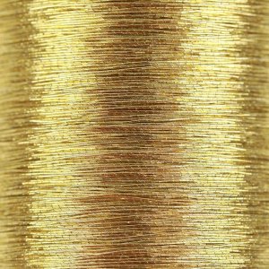 Нить металлизированная, 91 ± 1 м, цвет золотой