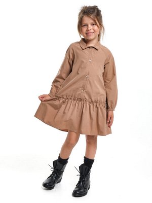 Платье для девочки (98-122см) UD 7967-2(2) св.коричневый