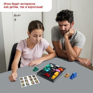 Настольная игра-головоломка на логику «Час пик»: 16 машин, 182 задания, от 1 игрока, 8+