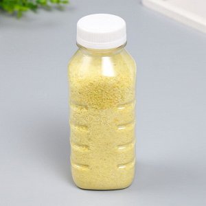 СИМА-ЛЕНД Песок цветной в бутылках &quot;Лимон&quot; 500 гр
