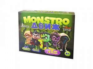 Игра настольная "MONSTRO ДВИЖ"