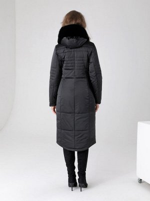 Пальто Элегантное зимнее пальто полуприлегающего силуэта с  втачными рукавами и застежкой на двухзамковую молнию. Модель такого пальто подходит для девушек и женщин разной возрастной категории. Декора