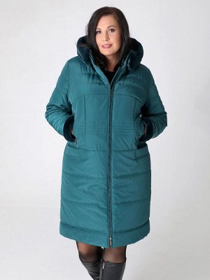 Пальто Зимнее пальто полуприлегающего силуэта средней длины подходит для девушек и женщин разной возрастной категории. Застежка - на двухзамковую тесьму молнию с внутренней ветрозащитной планкой. Отво