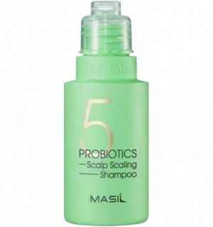 Глубокоочищающий шампунь с пробиотиками Masil 5 Probiotics Scalp Scaling Shampoo