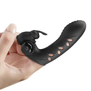 Насадка на палец с вибрацией Vance L 103 мм D 31 мм, 10 режимов вибрации