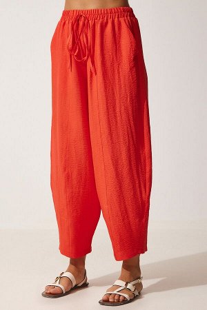 Женские брюки цвета граната с карманами Ayrobin Shalwar OH00046