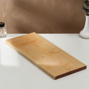 Доска разделочная деревянная Adelica, 50x20x2 см, покрыта маслом, цельная берёза