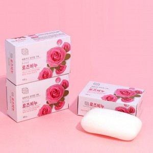 Мыло туалетное ДАМАССКАЯ РОЗА Rose Beauty Soap, 100 гр