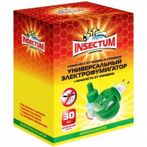 Insectum Laboratory Комплект от комаров (жидкость+электофумигатор)