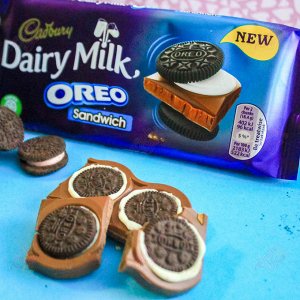 Шоколад Cadbury Dairy Milk Oreo sandwich, 92 гр