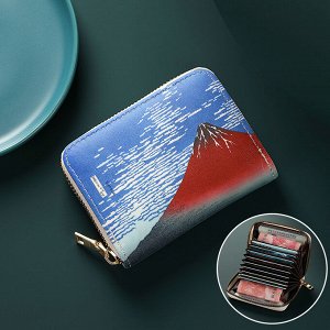 Компактный кошелек, женский мини-кошелек, экокожа