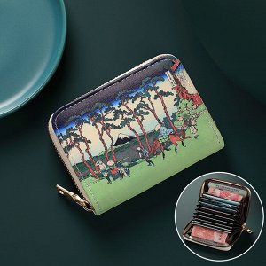 Компактный кошелек, женский мини-кошелек, экокожа