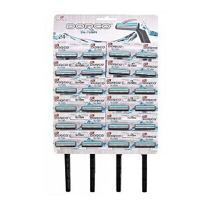 Дорко, Станок для бритья одноразовый TwinBlade Fixed 2шт, Dorco
