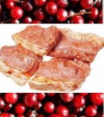 Свинина Духовая без кости в маринаде &quot;Брусничный&quot; для запекания 1.0 кг. «Почти Готово»
