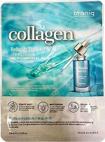 Маска-салфетка для лица Коллаген Branig pure for natural 25мл