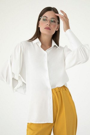 Блуза "Вернисаж" (белая) Б7138