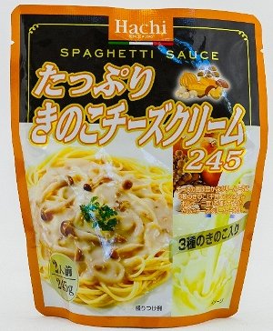 "Tappuri Kinoko Cheese Cream" 260,  Соус для спагетти с грибами и сыром