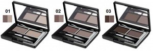 PUPA 040056002 EYEBROW SET Набор д/бровей №02 Коричневый