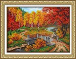 Набор (вышивка бисером) Осенняя пора