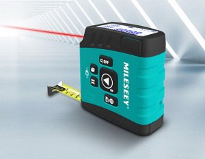 Лазерная рулетка 3в1 Xiaomi Mileseey Digital Reading laser Tape Measurer DT20