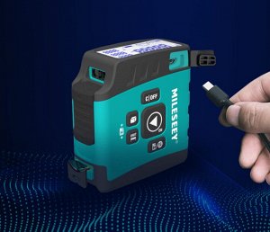 Лазерная рулетка 3в1 Xiaomi Mileseey Digital Reading laser Tape Measurer DT20