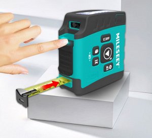 Лазерная рулетка 3в1 Xiaomi Mileseey Digital Reading laser Tape Measurer DT20