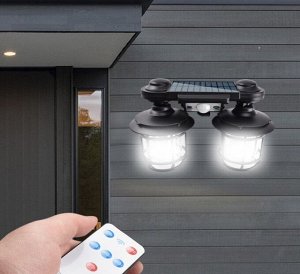 Светильник на солнечной батарее с пультом ДУ "Solar Sensor Light" 192COB