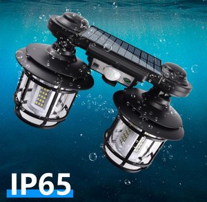 Светильник на солнечной батарее с пультом ДУ "Solar Sensor Light" 192COB