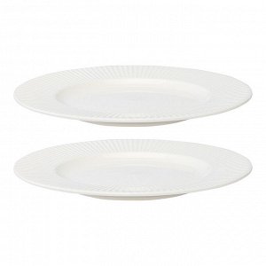 Набор тарелок Soft Ripples, Dual Glazing, ?21 см, 2 шт.