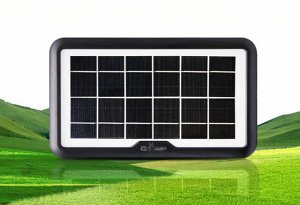 Солнечная панель для зарядки устройств Solar Panels 6V 3,8W + Светильник 10W