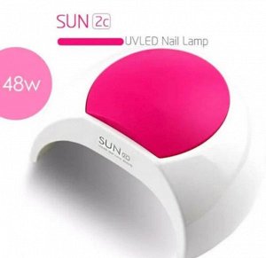 UV/LED лампа SUN 2C, 48 Вт со сменными резиновыми накладками на лампу