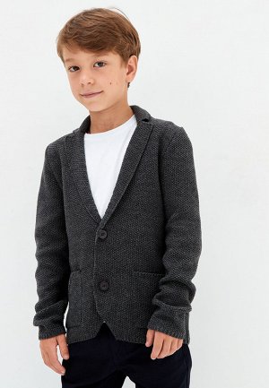 Пиджак для мальчика,т.серый