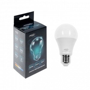 Лампа светодиодная Luazon Lighting, A60, 15 Вт, E27, 1350 Лм, 4000 К, дневной свет