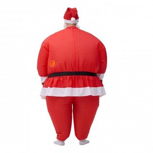 Костюм надувной «Санта-Клаус», рост 150-190 см