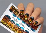.водные наклейки на весь ноготь 05