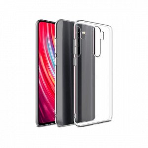 Чехол Xiaomi Redmi Note 8 Pro Силикон 2.0mm (прозрачный)