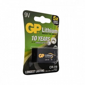 Батарейка 9V КРОНА GP литиевая CR-V9 1-BL, цена за 1 штуку