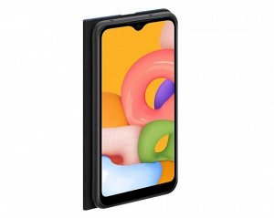 Чехол книжка Samsung A01 A015F 2020/M01 M015F 2020 Deppa Book Cover Silk Pro (синий), 87468