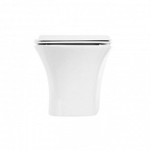 Унитаз подвесной BelBagno Ancona, безоб, м/лифт, метал. кр. (BB1224CHR-SM+BB2011SC)***