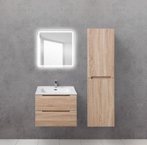 Зеркало BelBagno со встр. свет., сен. выкл., подогр. SPC-MAR-800-800-LED-TCH-WA, 800x30x800