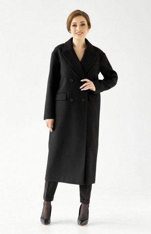 Пальто женское демисезонное 24102 (черный)