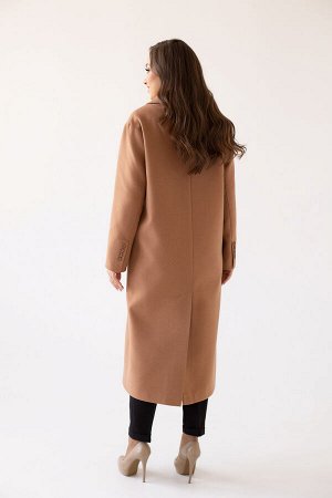 Пальто женское демисезонное 24102 (кэмел)