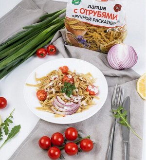 Лапша "МакСтори" с отрубями "Ручной раскатки"