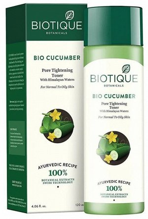 Bio Cucumber Pore Tightening Freshener With Himalayan Waters/ Тоник Для Лица Биотик Био Огурец С Гималайской Водой